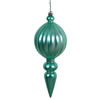 Photograph of 8" Seafoam Matte Finial UV Drilled 6/Bag