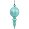 Photograph of 8" Seafoam Shiny Finial UV Drilled 6/Bag