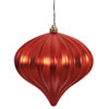 Photograph of 5.7" Red Matte Onion UV Drilled 3/Bag