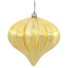 Photograph of 5.7" Gold Shiny Onion UV Drilled 3/Bag