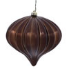 Photograph of 5.7" Chocolate Shiny Onion UV Drill 3/Bg