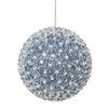 Photograph of 4" Pewter Acrylic Beaded Ball 4/Bx