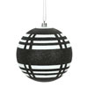 Photograph of 3" White-Black Asst Plaid Ball 6/Bx