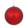 Photograph of 4" Red Matte Mercury Ball 6/Bg