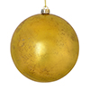Photograph of 6" Gold Foil Finish Ball 4/Bag
