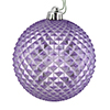 Photograph of 2.75" Lavender Durian Glitter Ball 12/Bg