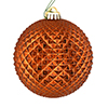 Photograph of 4" Copper Durian Glitter Ball 6/Bag