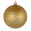 Photograph of 4" Copper Gold Brushed Ball 6/Bag