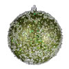 Photograph of 4.75" Olive Glitter Hail Ball 4/Bag