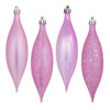 Photograph of 5.5" Pink Drop 4 Finish Asst 8/Bx