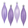 Photograph of 5.5" Lavender Drop 4 Finish Asst 8/Bx