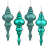 Photograph of 7" Teal Finial 4 Finish Asst 8/Bx