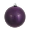 Photograph of 4.75" Plum Candy Ball UV Drilled 4/Bag