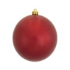 Photograph of 4.75" Red Candy Ball UV Drilled 4/Bag