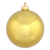 Photograph of 2.4" Gold Shiny Ball UV 24/Bag