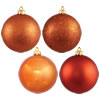 Photograph of 4.75" Burnish Orange 4 Finish Ball 4/Box