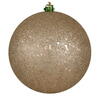 Photograph of 4" Oat Sequin Ball Drilled 6/Bag