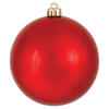 Photograph of 8" Red Shiny Ball UV Drilled Cap