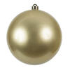 Photograph of 8" Champagne Candy Ball UV Drilled Cap