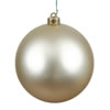 Photograph of 3" Champagne Matte Ball UV Drilled 12/Bg