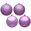 Photograph of 4" Orchid 4 Finish Ball Asst 12/Bx