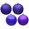Photograph of 3" Purple Ball 4 Finish Asst 32/Bx