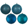 Photograph of 4" Sea Blue 4 Finish Ball Asst 12/Bx