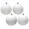 Photograph of 6" White 4 Finish Ball Asst Drilled 4/Bg