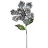 Photograph of 22" Pewter Magnolia, 9" Flower 3/Bag