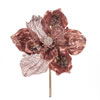Photograph of 14" Rose Gold Pearl Magnolia 8" Flr 3/Bg