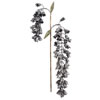 Photograph of 20" Silver Glitter Hanging Foxglove 3/Bg