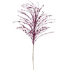 Photograph of 28" Purple Glitter Berry Spray