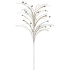 Photograph of 26" Champagne Sequin Berry Spray