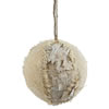 Photograph of 5.5" Half Burlap Half Birch Glitter Ball