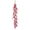 Photograph of 60" Red Wild Outdoor Berry Garland
