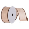 Photograph of 4" x 10yd Natural Burlap Brown Edge