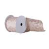 Photograph of 6" x 10yd Champagne Filigree Jacquard