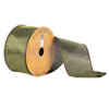 Photograph of 2.5" x 10yd Moss Shiny Satin Wired