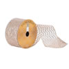 Photograph of 2.5" x 10yd Champagne Sheer Chevron