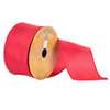 Photograph of 2.5" x 10yd Red Satin Wired