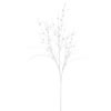 Photograph of 35" White Glitter Berry Spray 6/Bag