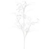 Photograph of 35" White Glitter Curly Spray 6/Bag