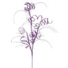 Photograph of 35" Purple Glitter Curly Spray 6/Bag