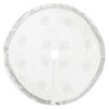 Photograph of 60" Banded Snowflake Treeskirt
