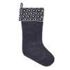 Photograph of 8" x 19" Blue Pearl Collection Stocking