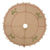 Photograph of 60" Burlap Jingle Collection Tree Skirt
