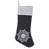 Photograph of 8" x 19" Winter Snowflake Stocking