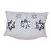 Photograph of 12" x 20" Silver Flakes Pillow