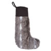Photograph of 8" x 19" Snow Mink Collection Stocking