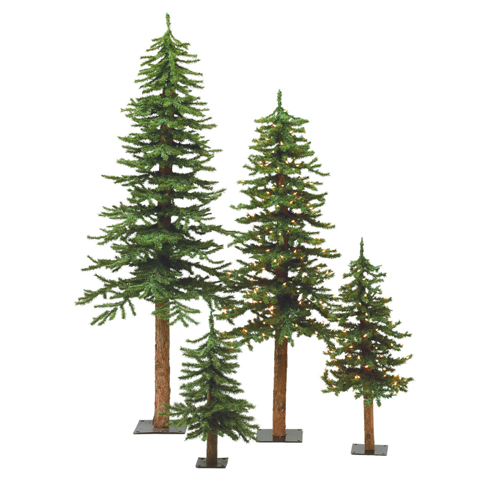 set of 3 trees 4 5 6 ft natural ranch alpine unlit set of 3 trees 4 5 6 ft natural ranch alpine unlit